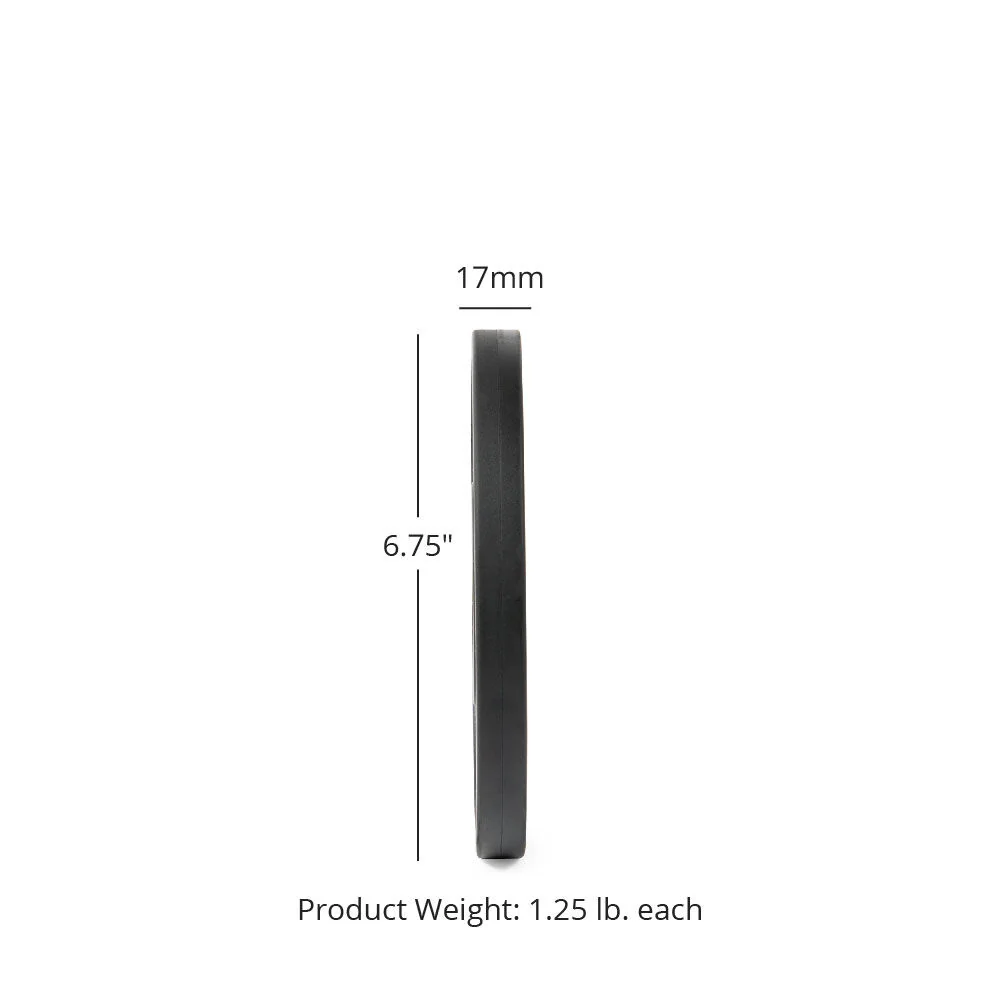 1.25 LB Pair Black Change Plates - Image 4