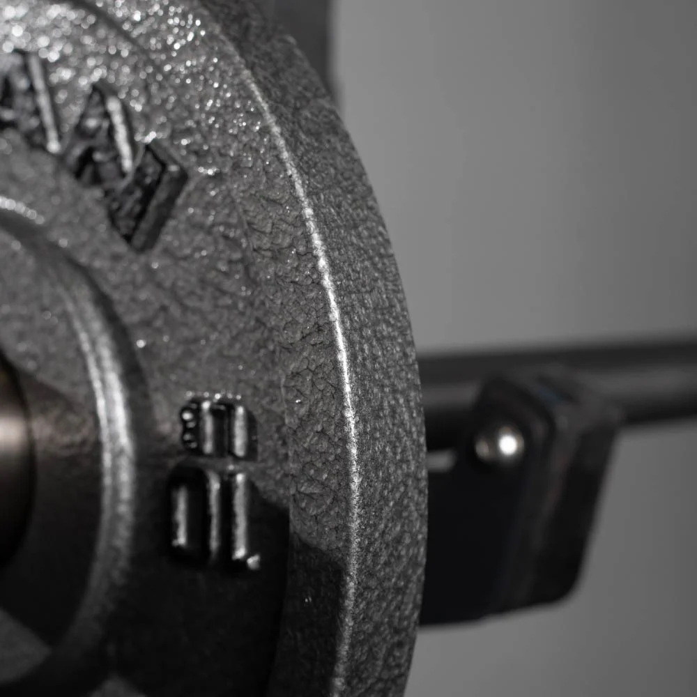10 LB Pair Cast Iron Olympic Plates - Image 5
