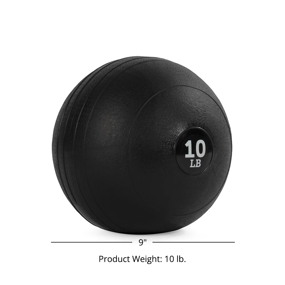 Scratch and Dent, 10 LB Rubber Slam Ball - Image 4