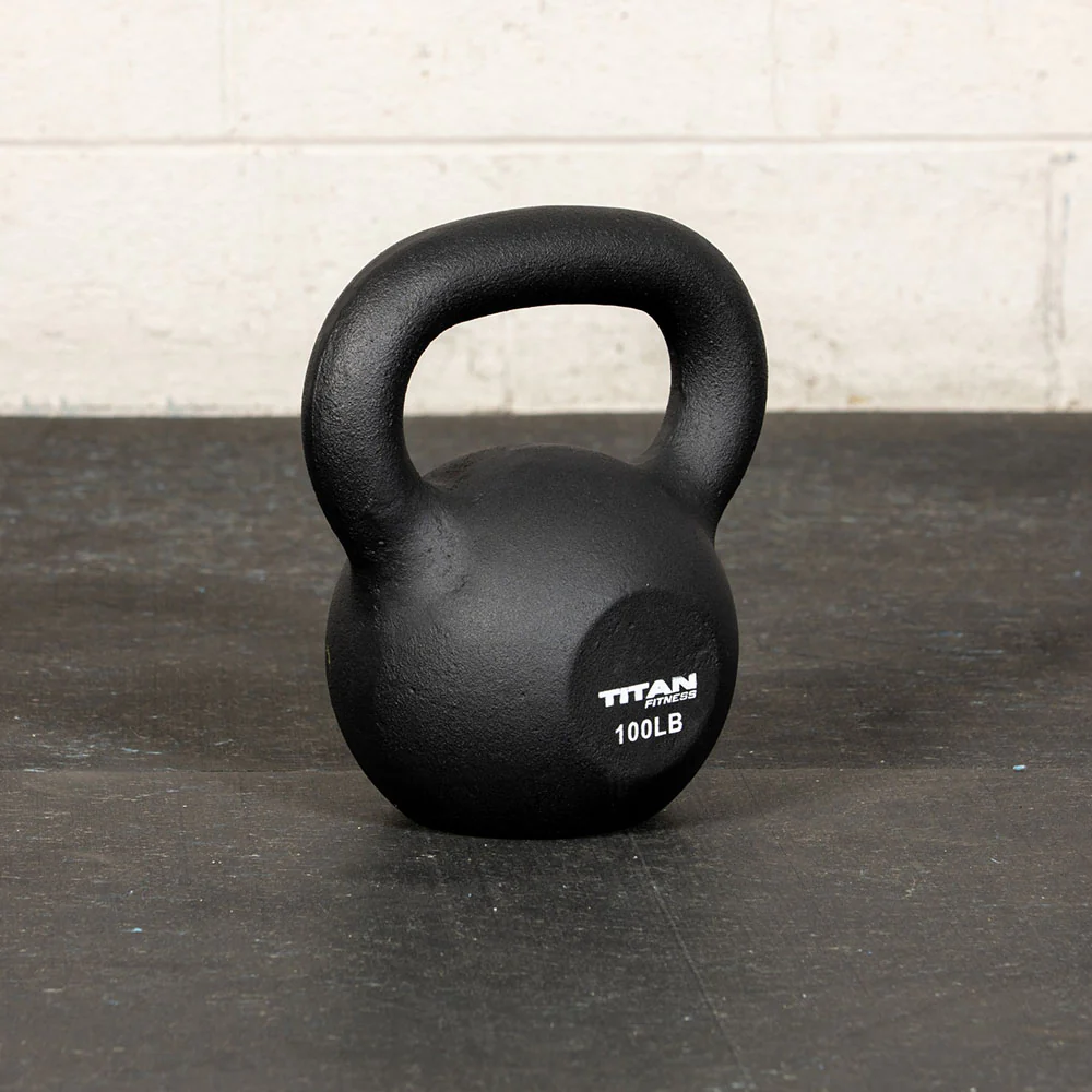 100 LB Cast Iron Kettlebell - Image 4