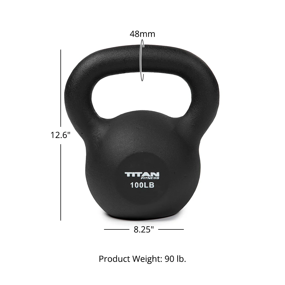 100 LB Cast Iron Kettlebell - Image 6