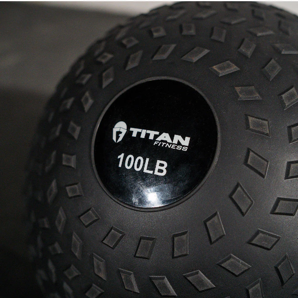 100 LB Rubber Tread Slam Ball - Image 2