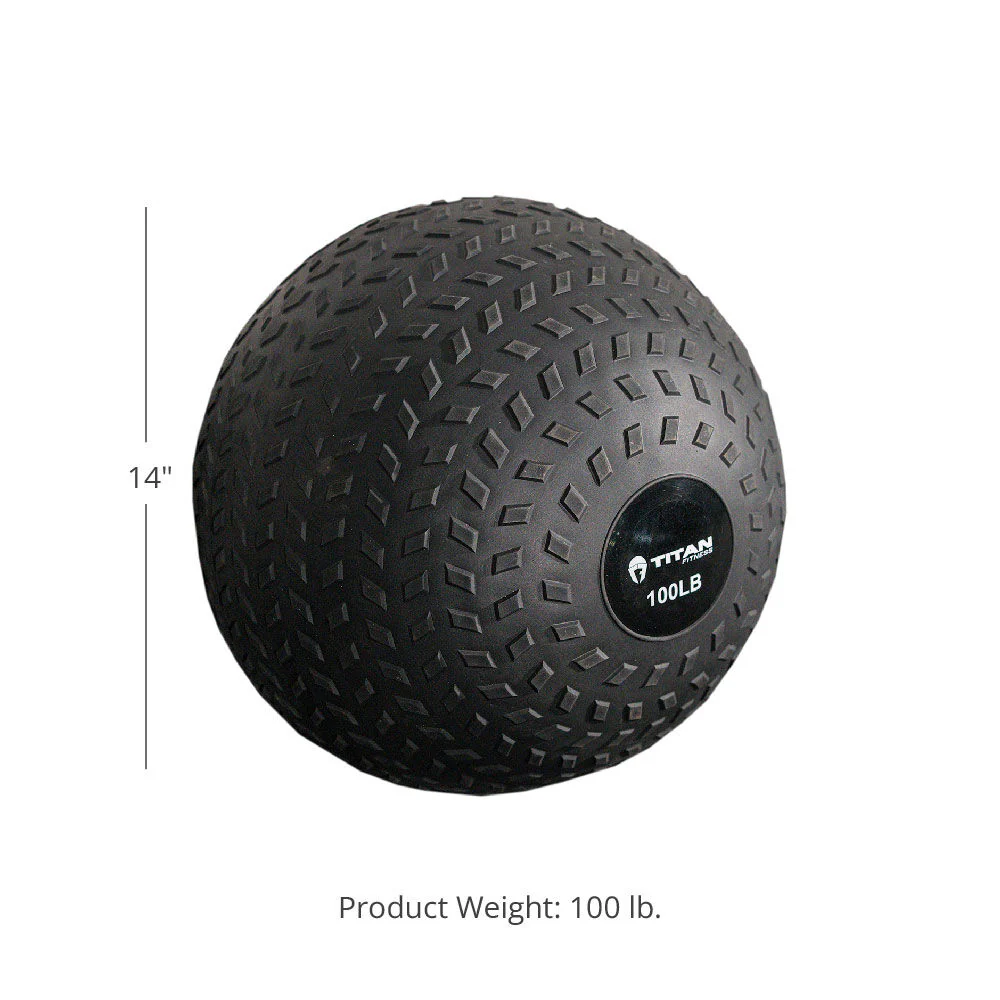 100 LB Rubber Tread Slam Ball - Image 9
