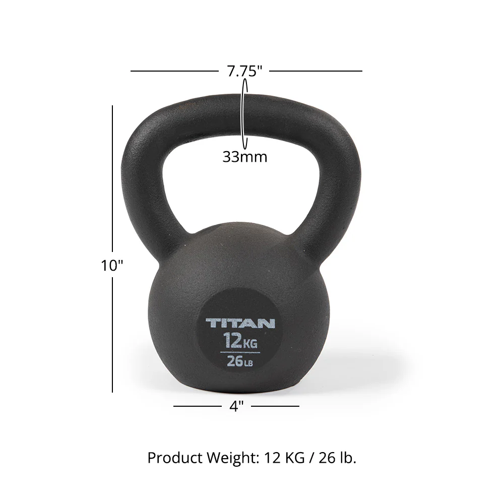 12 KG Cast Iron Kettlebell - Image 6