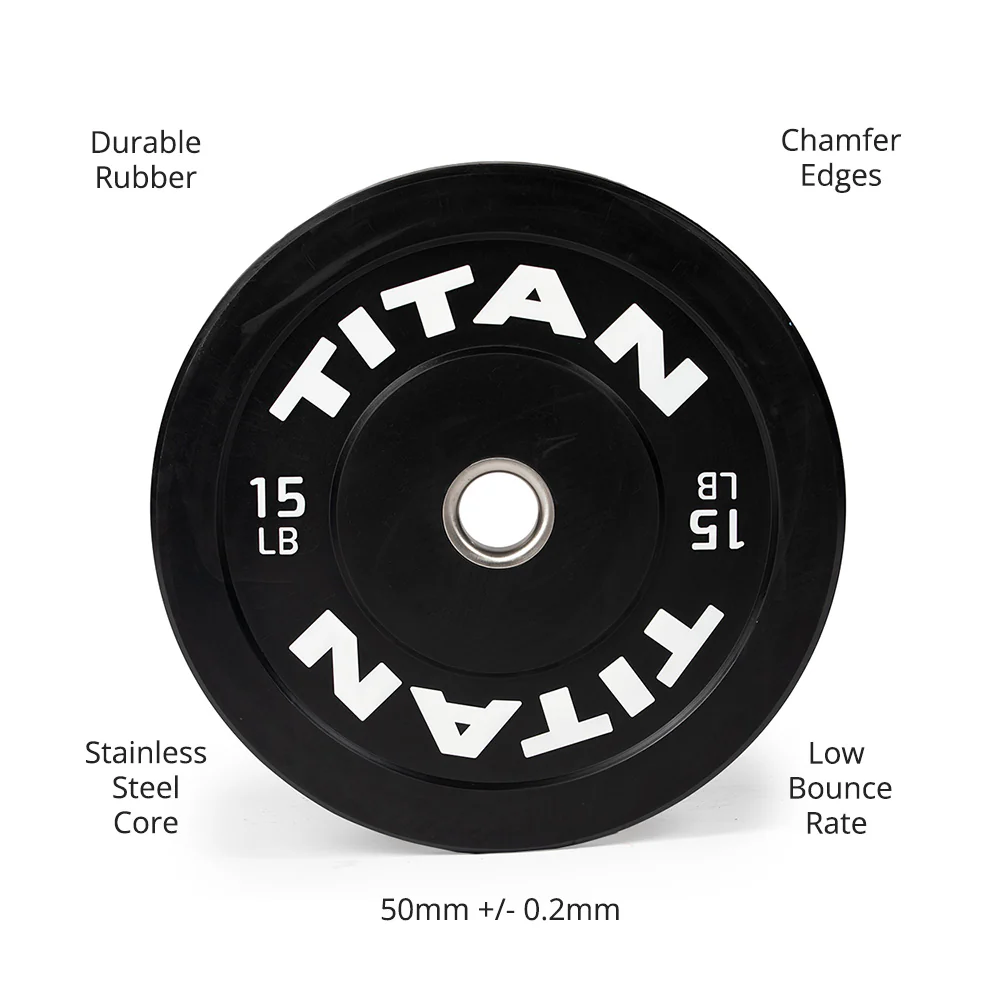 15 LB Pair Economy Bumper Plates - Image 7
