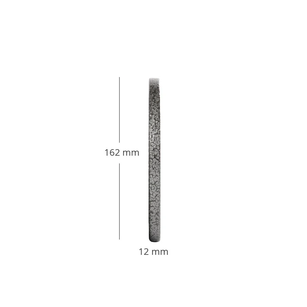 Scratch and Dent, 2.5 LB Pair Cast Iron Olympic Plates - Image 8