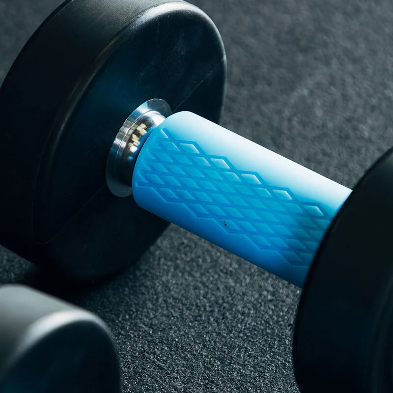 2" Blue Weight Bar Grips - Image 7