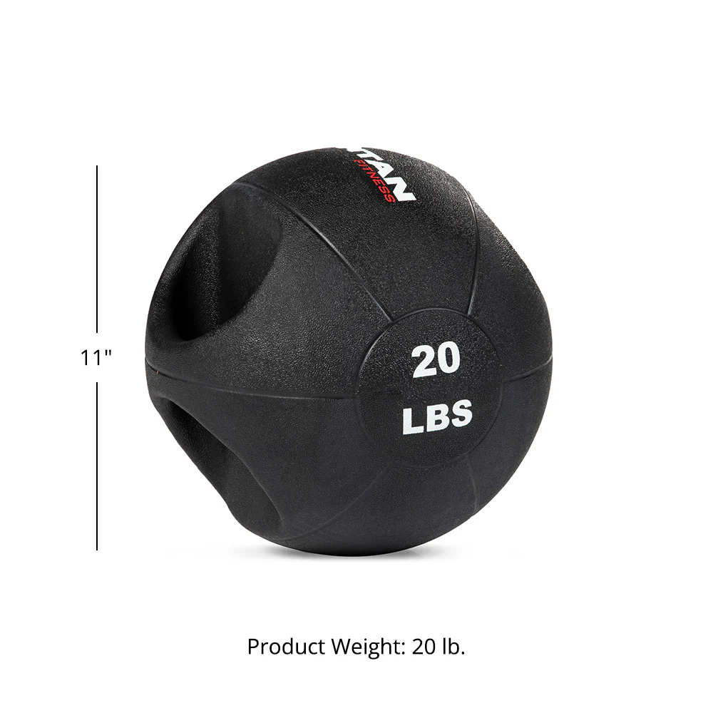 20 LB Dual Grip Medicine Ball - Image 4