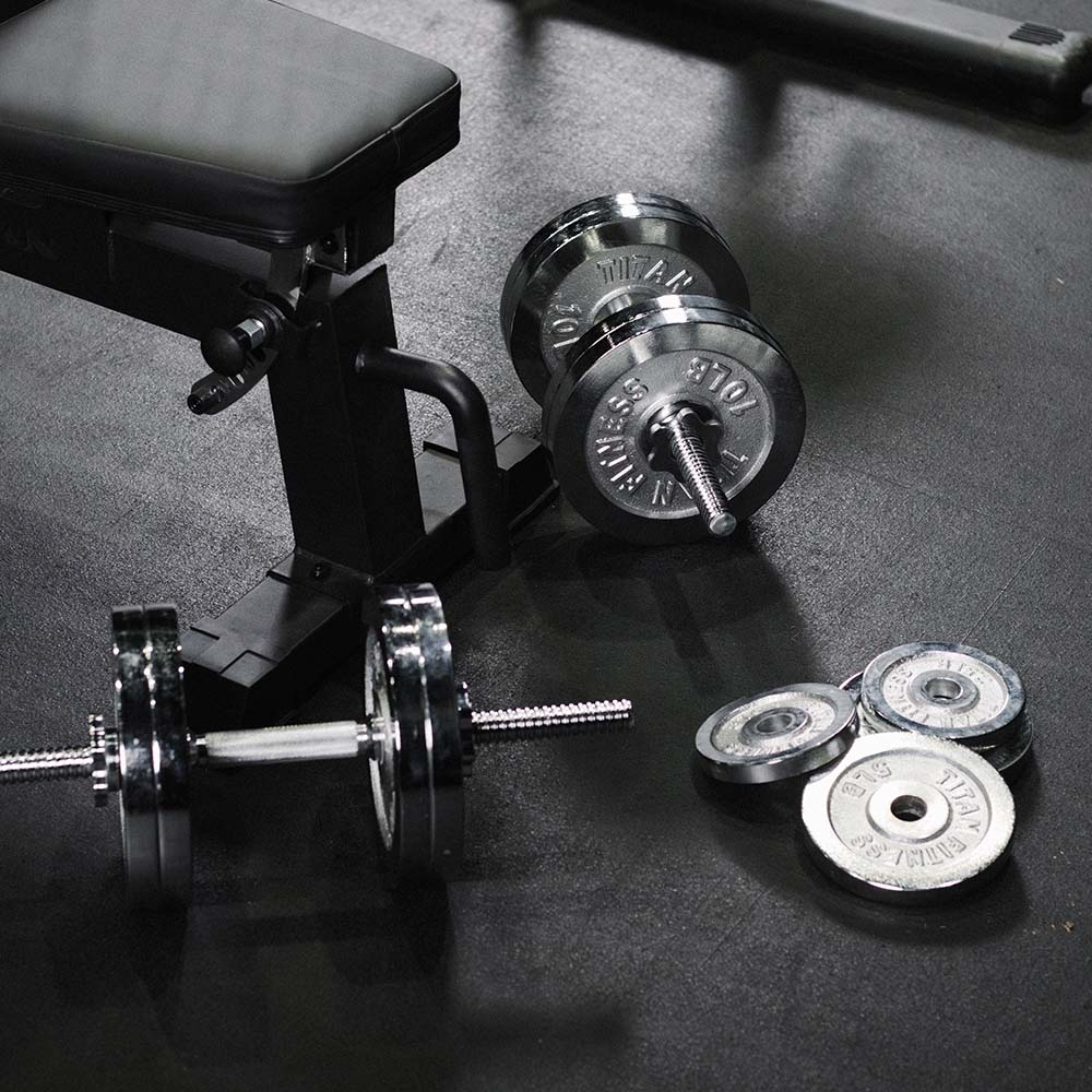 200 LB Set Adjustable Chrome Dumbbells - Image 3