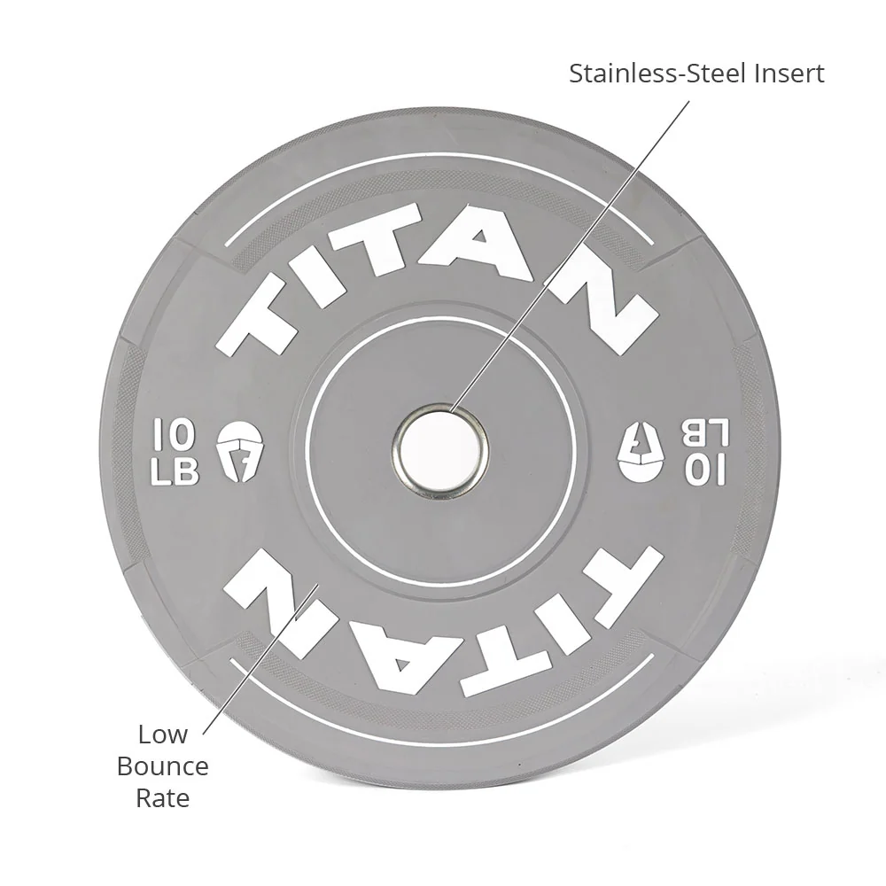 230 LB Set EZ-Grip Color Bumper Plates - Image 9