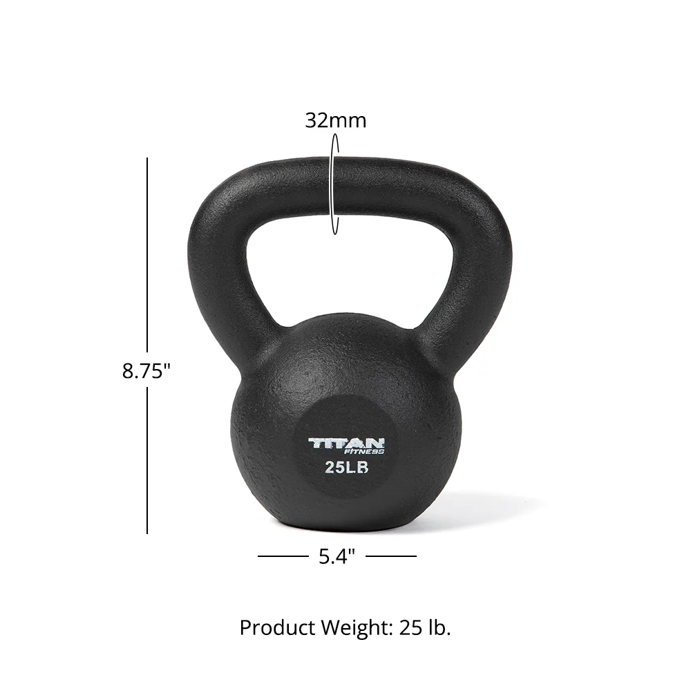 25 LB Cast Iron Kettlebell - Image 6