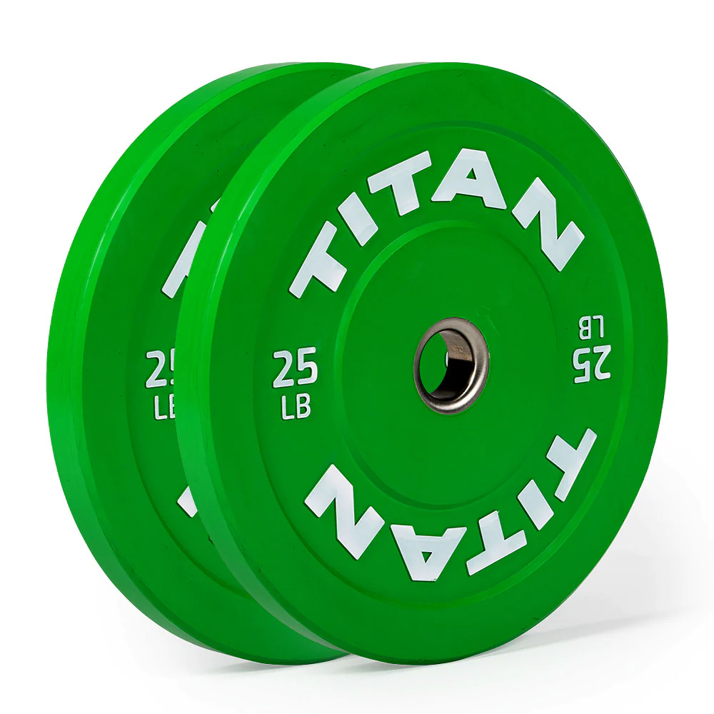Scratch and Dent, 25 LB Pair Economy Color Bumper Plates