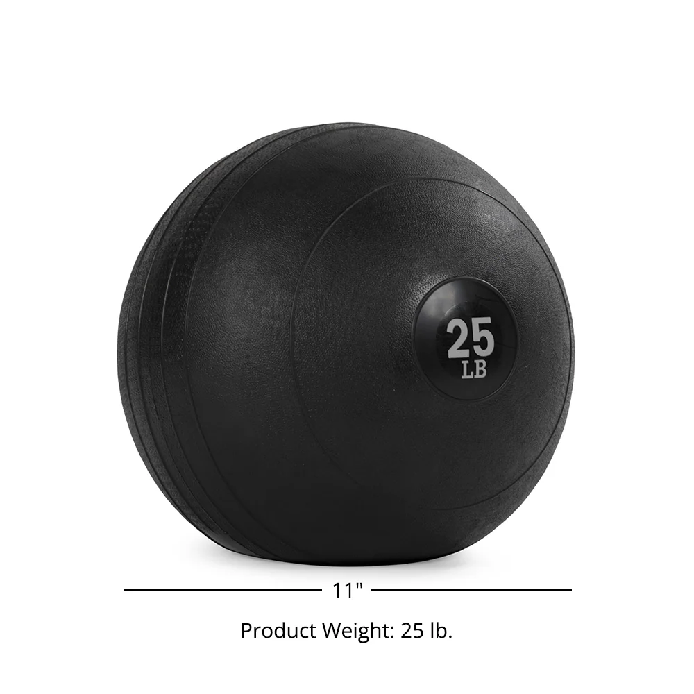 Scratch and Dent, 25 LB Rubber Slam Ball - Image 4