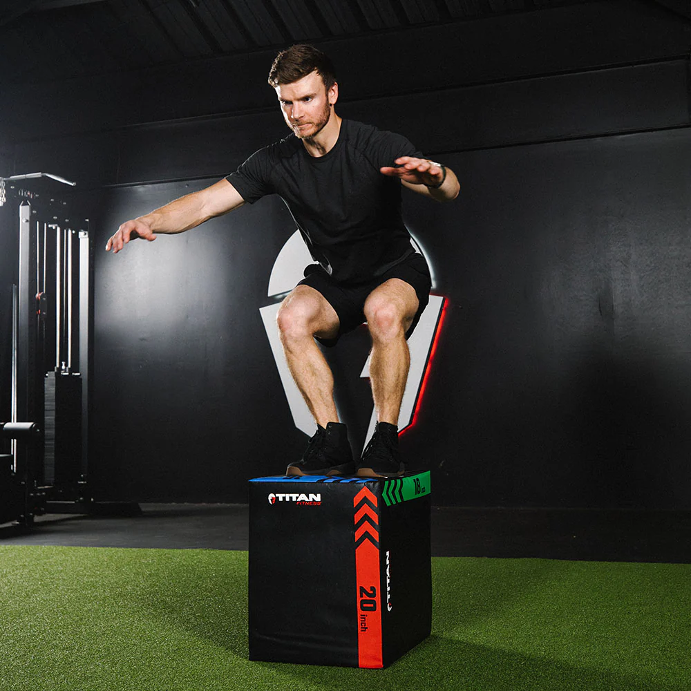 Scratch and Dent, 3-In-1 Heavy Foam Plyometric Box – 16" x 18" x 20" - Image 6