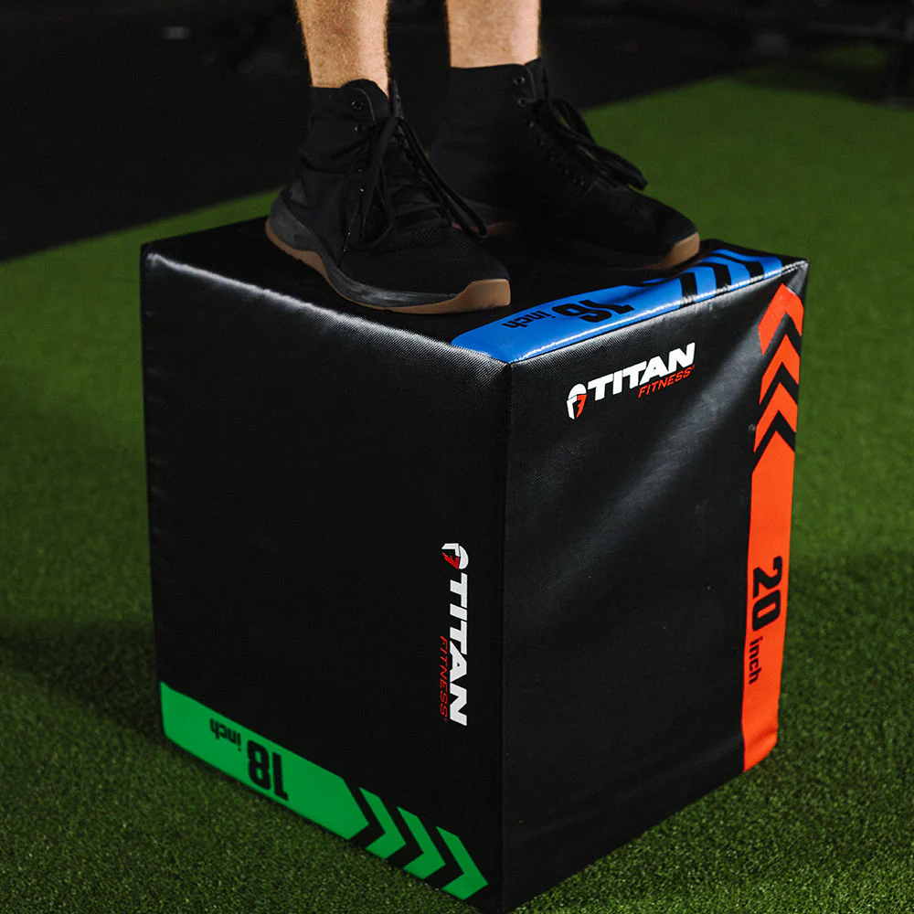 Scratch and Dent, 3-In-1 Heavy Foam Plyometric Box – 16" x 18" x 20" - Image 7