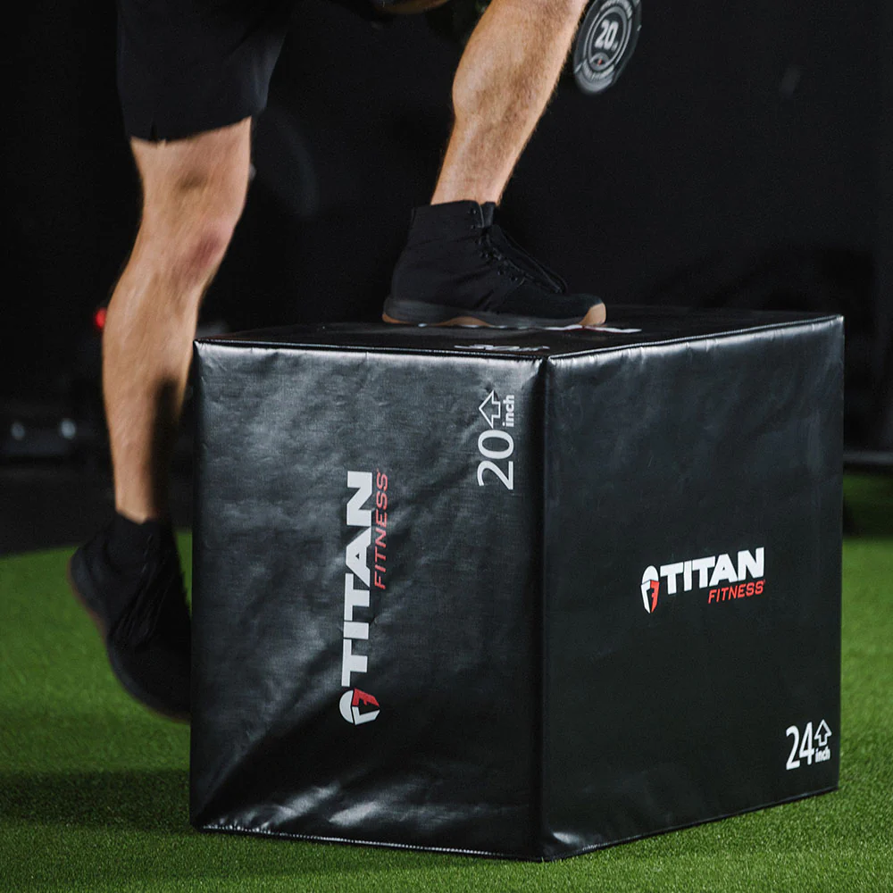 3-in-1 Soft Foam Plyometric Box – 20" x 24" x 30" - Image 5