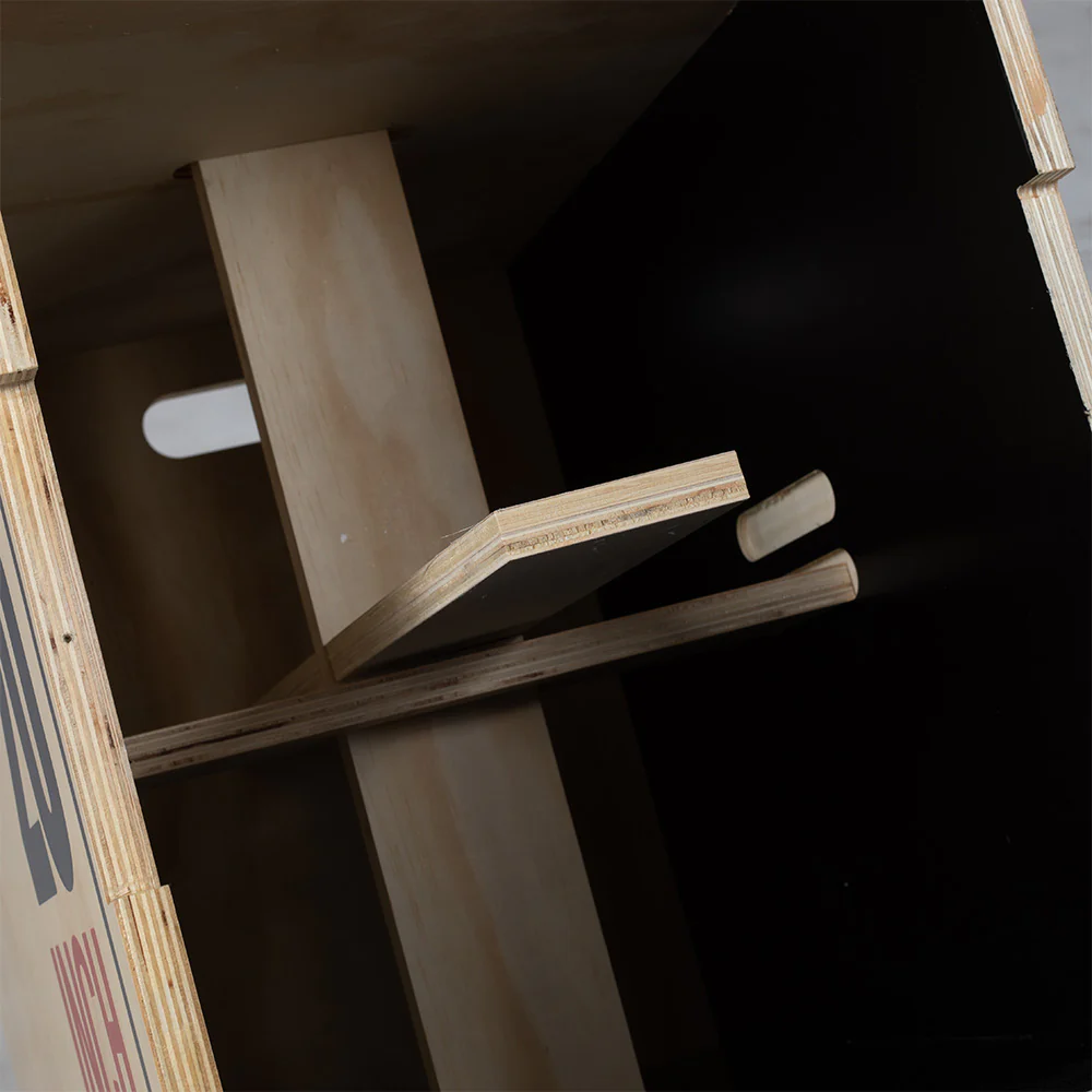 Scratch and Dent, Medium 3-in-1 Wooden Plyo Box - Image 8