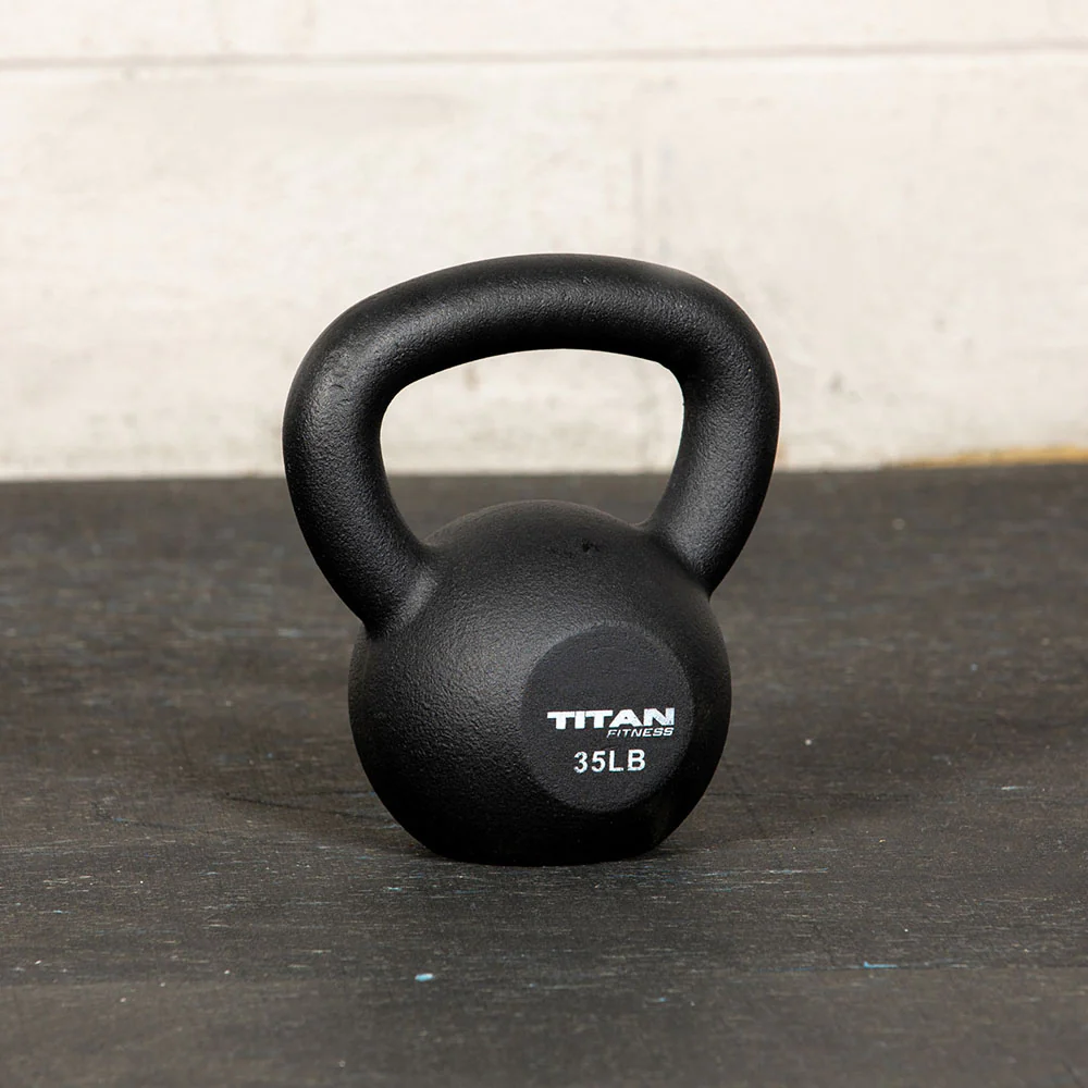 35 LB Cast Iron Kettlebell - Image 3