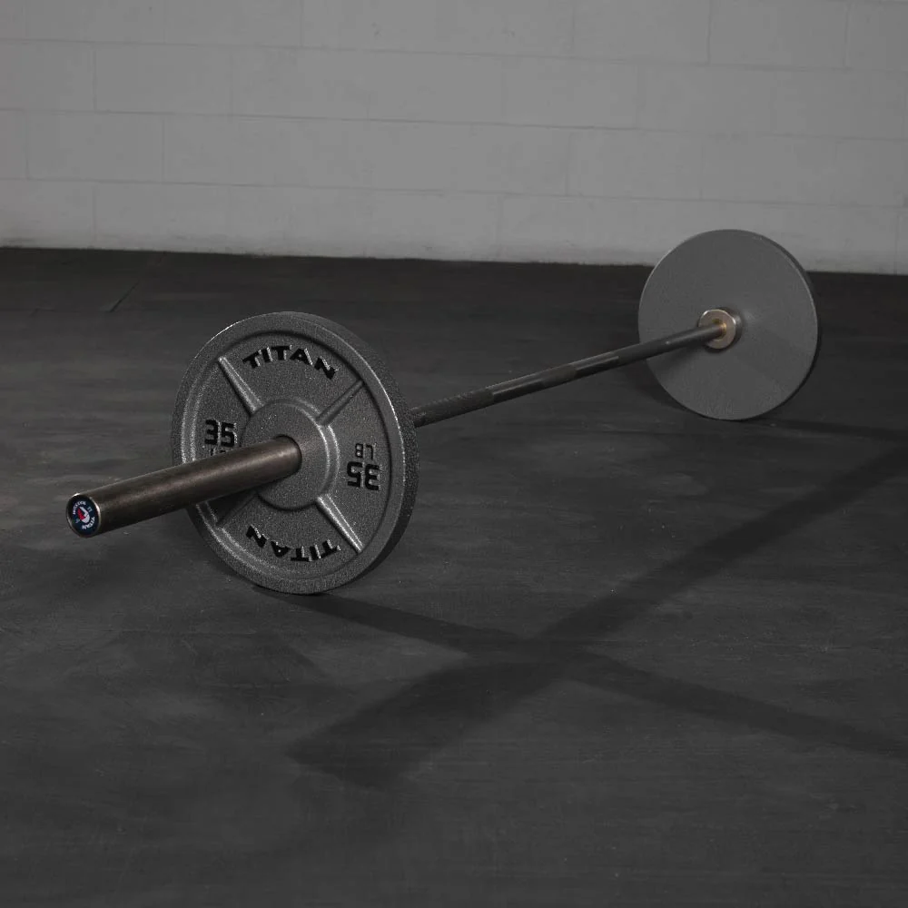 35 LB Single Cast Iron Olympic Plate - Image 2