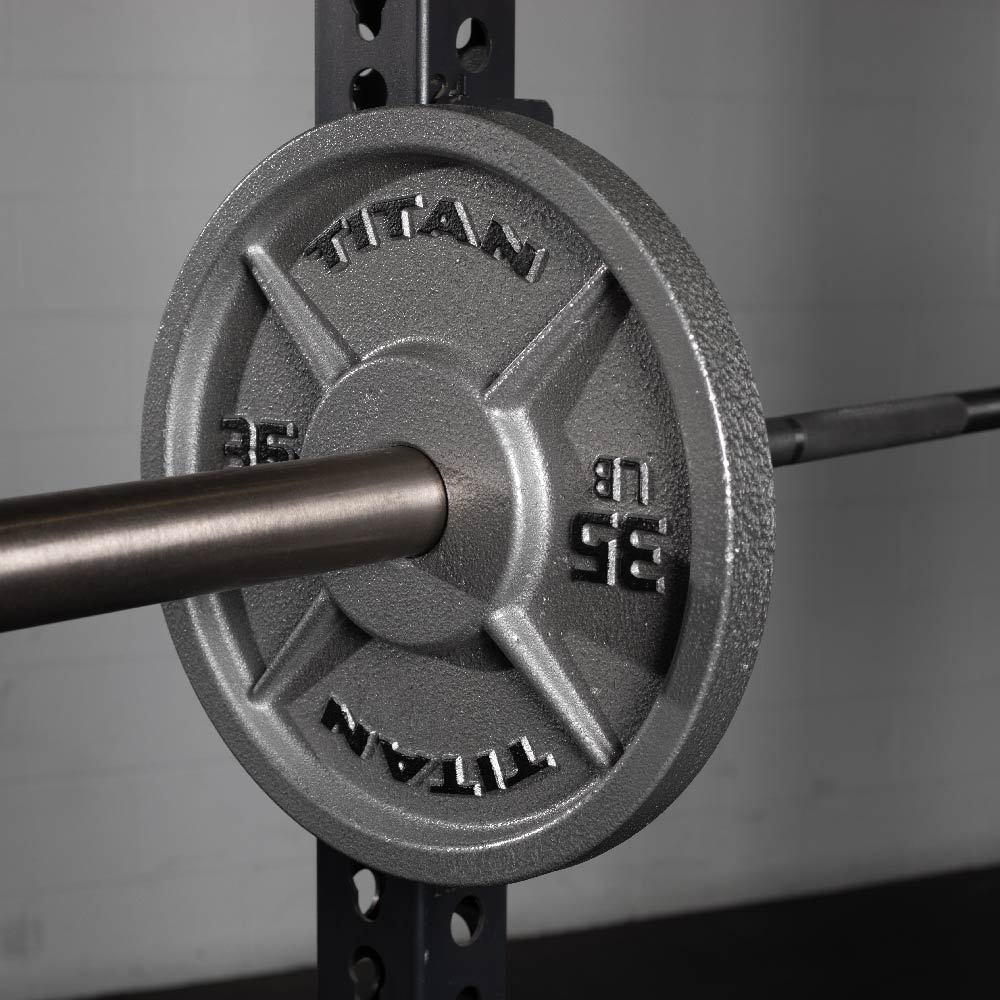 35 LB Single Cast Iron Olympic Plate - Image 3