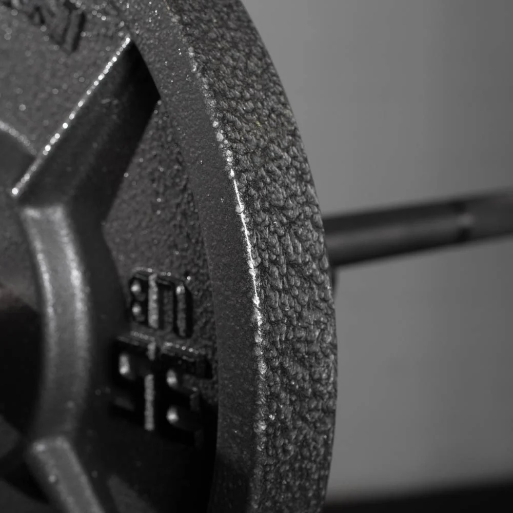 35 LB Single Cast Iron Olympic Plate - Image 5