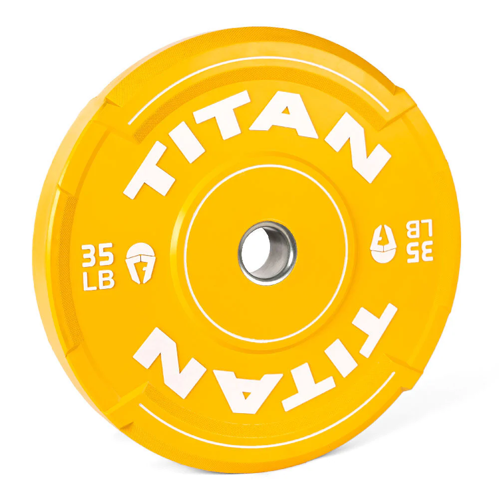 35 LB Single EZ-Grip Color Bumper Plate