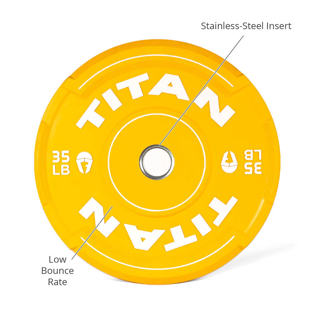 35 LB Single EZ-Grip Color Bumper Plate - Image 7