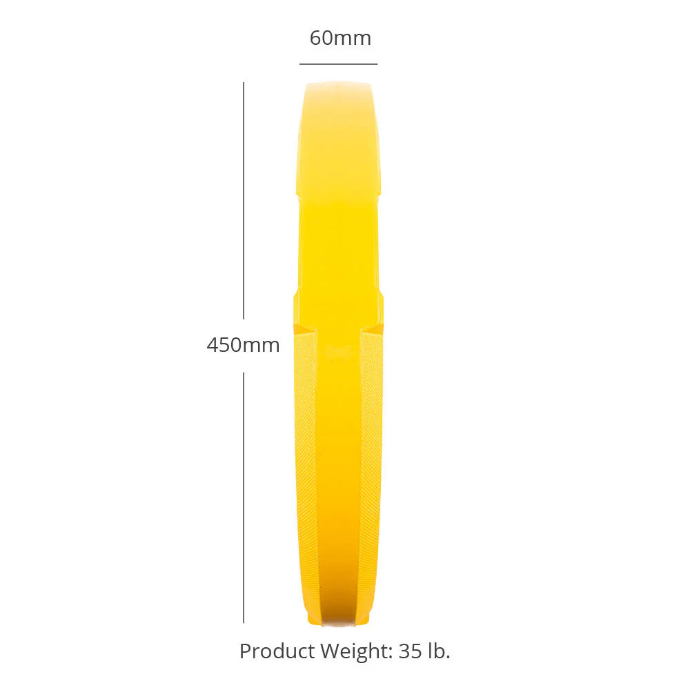 35 LB Single EZ-Grip Color Bumper Plate - Image 8