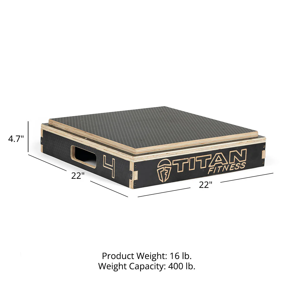 4" Stackable Wooden Plyo Box - Image 8