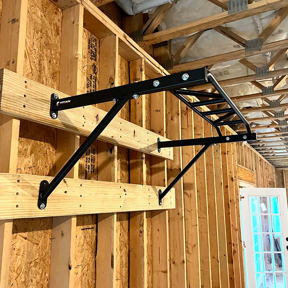 48" Wall Mounted Multi Pull-Up Bar - Image 2