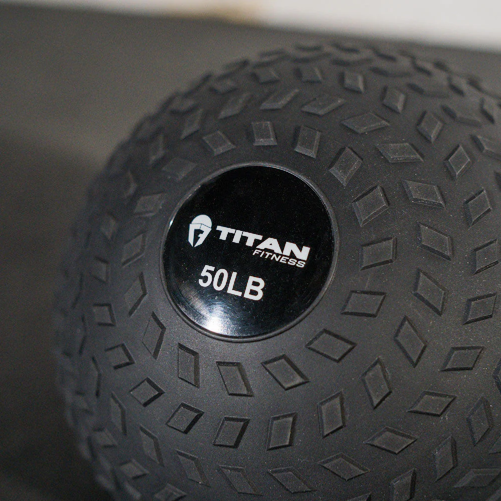 50 LB Rubber Tread Slam Ball - Image 2