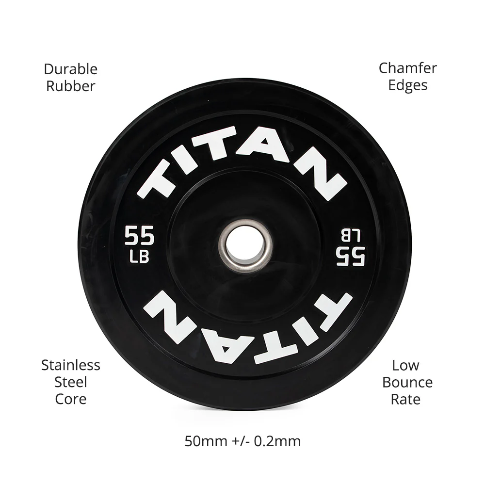 55 LB Single Economy Bumper Plate - Image 7