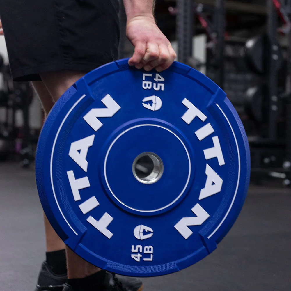 55 LB Single EZ-Grip Color Bumper Plate - Image 2
