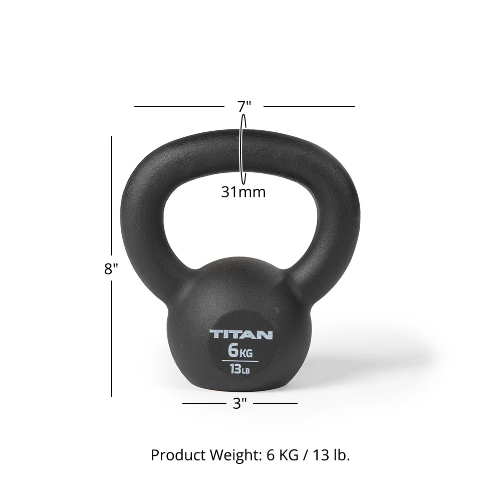 6 KG Cast Iron Kettlebell - Image 6