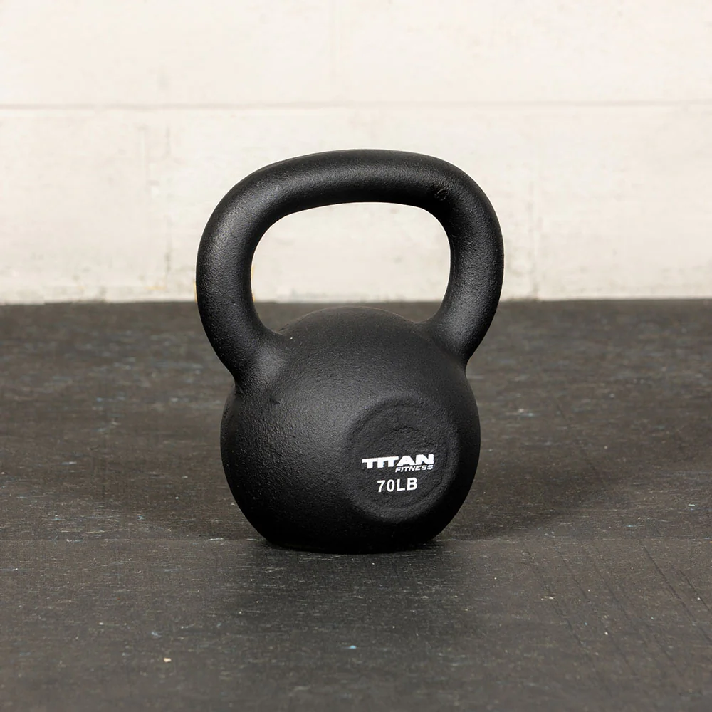 70 LB Cast Iron Kettlebell - Image 4