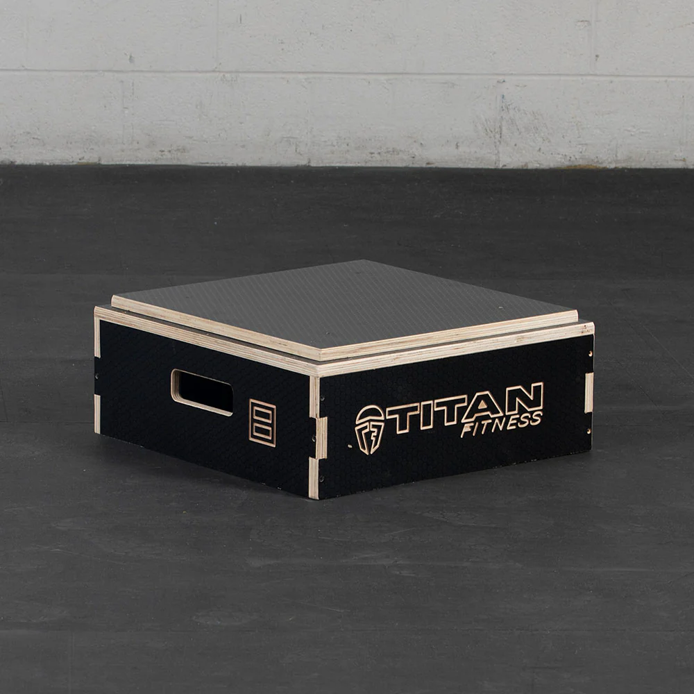 8" Stackable Wooden Plyo Box - Image 2