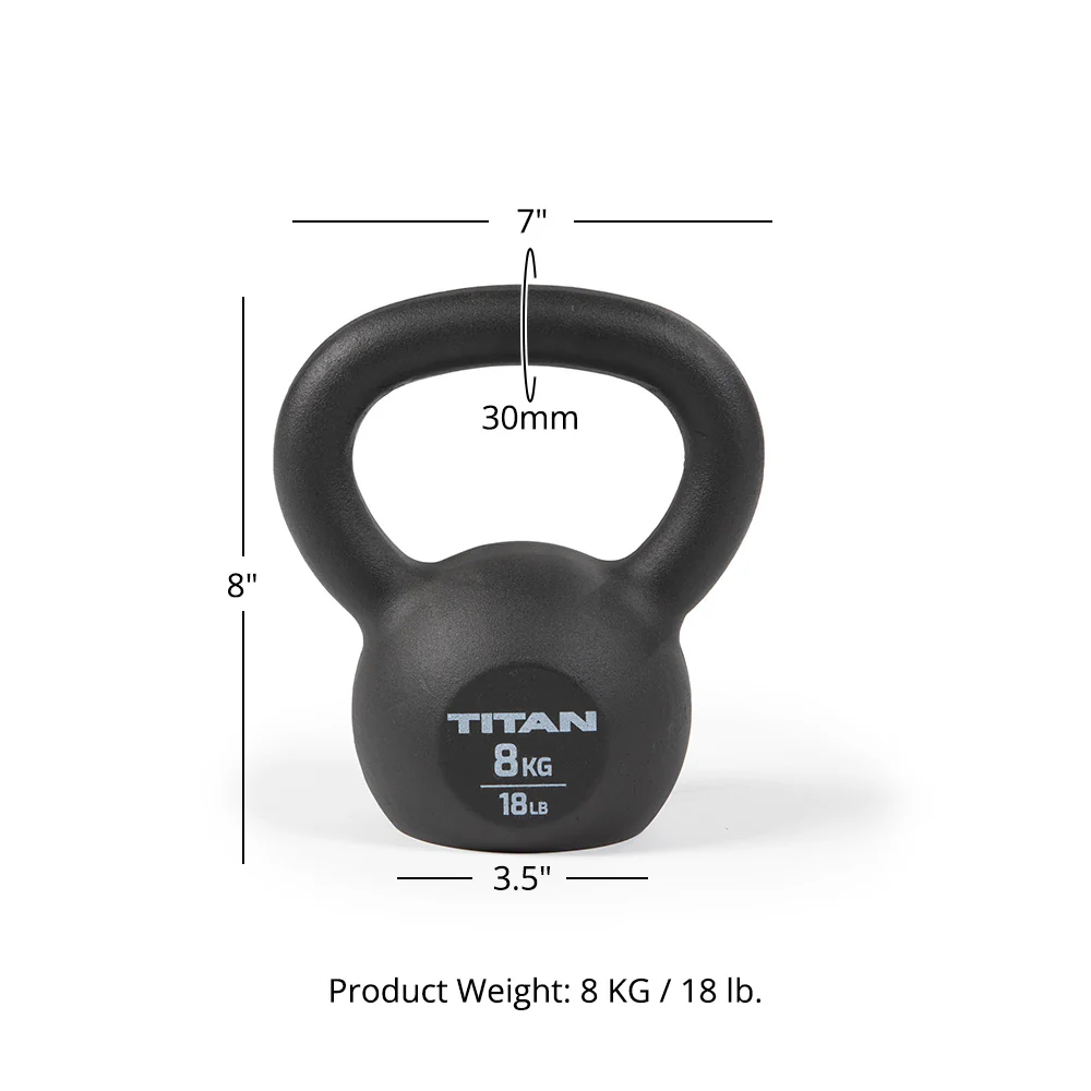 8 KG Cast Iron Kettlebell - Image 6