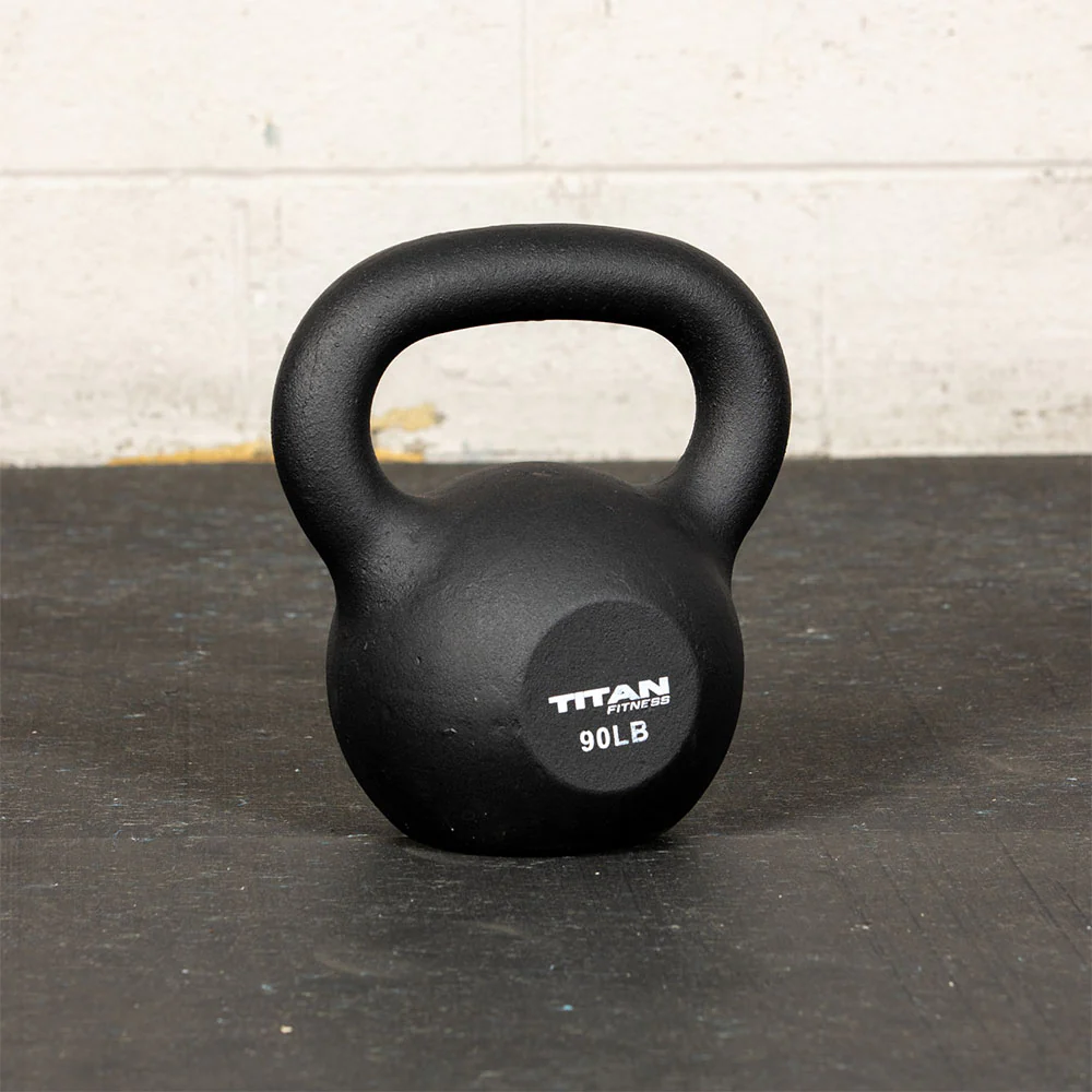 90 LB Cast Iron Kettlebell - Image 4