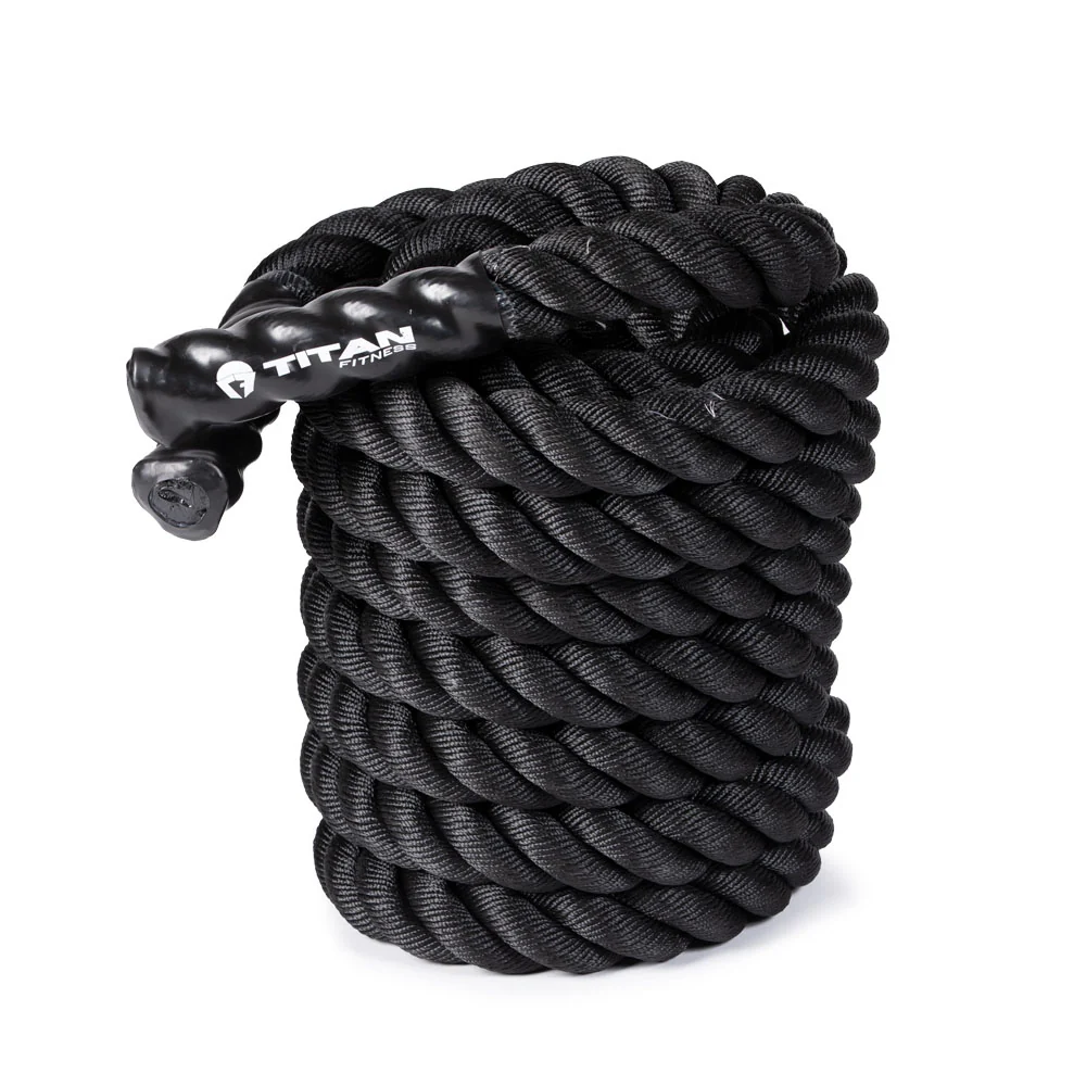 Black Poly Dacron Battle Ropes - Image 25