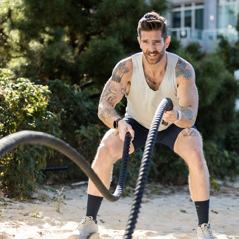 Black Poly Dacron Battle Ropes - Image 34