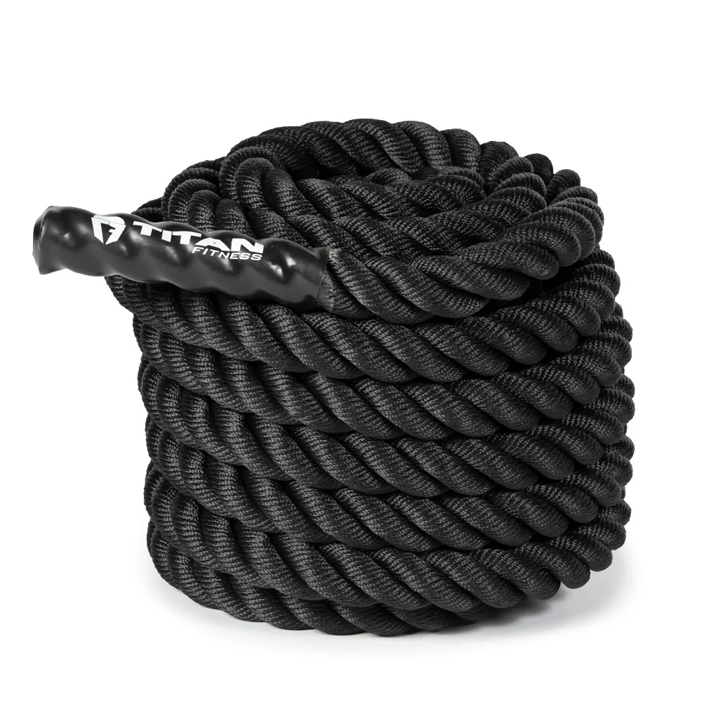 Black Poly Dacron Battle Ropes - Image 9