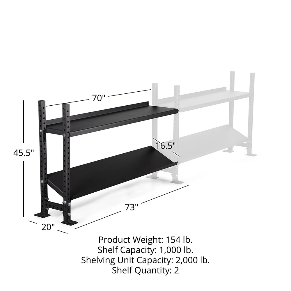 Elite Series Add-On Mass Storage System with Adjustable Shelves - Image 16
