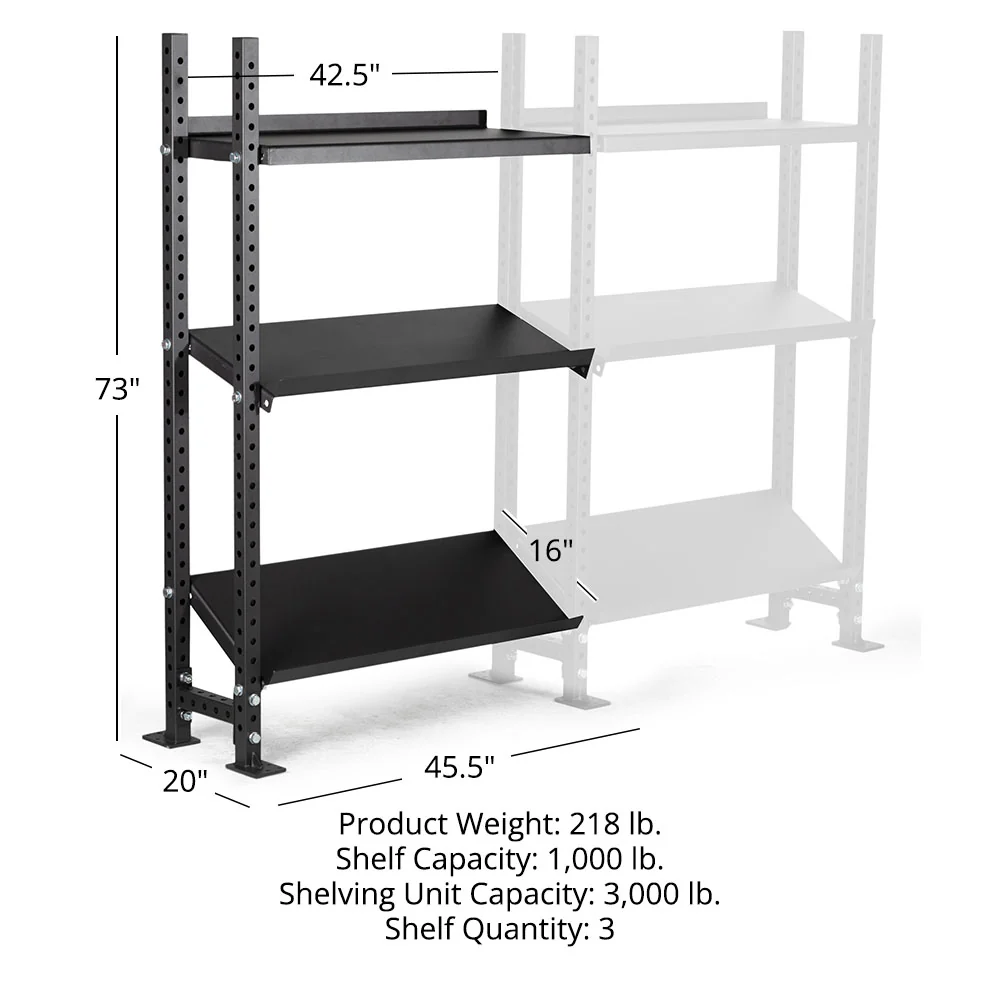 Elite Series Add-On Mass Storage System with Adjustable Shelves - Image 24