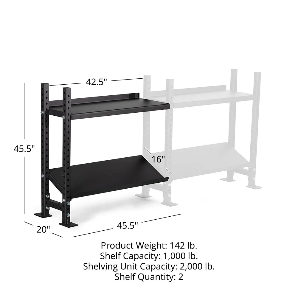Elite Series Add-On Mass Storage System with Adjustable Shelves - Image 8