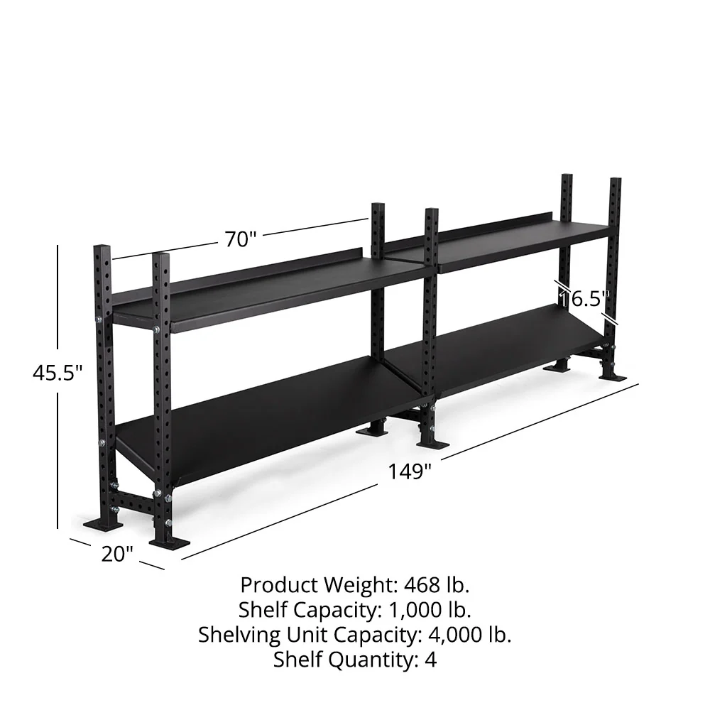 Elite Series Extension Unit Mass Storage System with Adjustable Shelves - Image 16