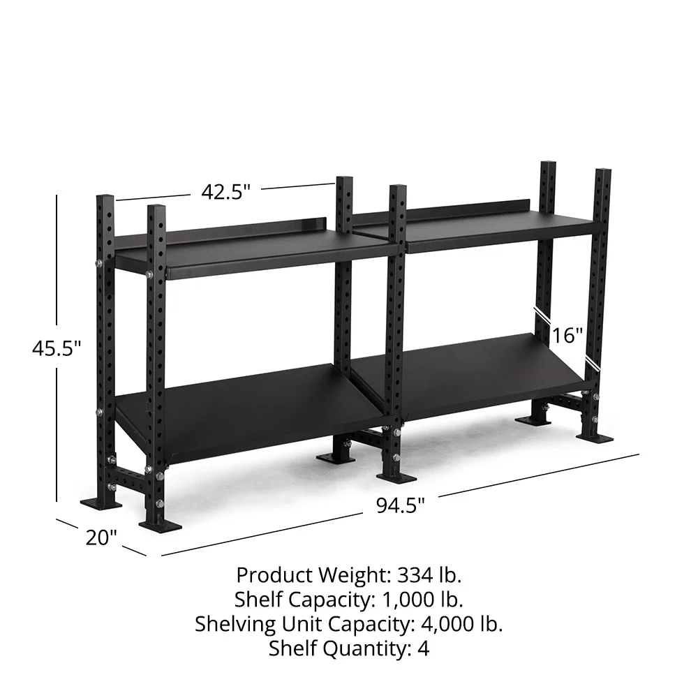 Elite Series Extension Unit Mass Storage System with Adjustable Shelves - Image 8