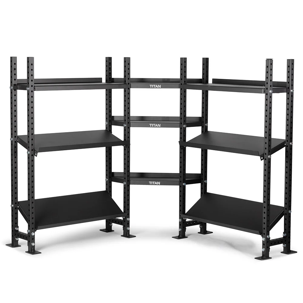 Elite Series Mass Storage System with Adjustable Shelves & Corner Shelves - Image 21