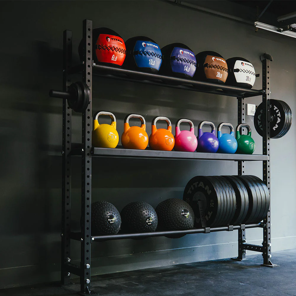 Elite Series Mass Storage System with Bumper Plate & Medicine Ball Shelves - Image 22
