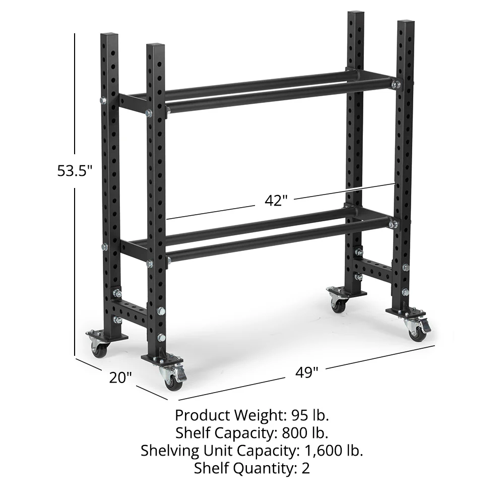 Elite Series Mass Storage System with Bumper Plate & Medicine Ball Shelves - Image 50