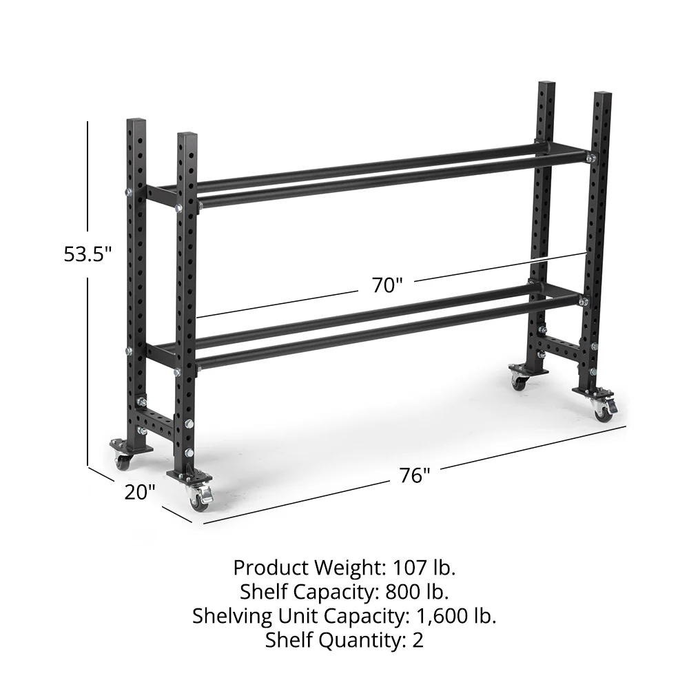 Elite Series Mass Storage System with Bumper Plate & Medicine Ball Shelves - Image 60